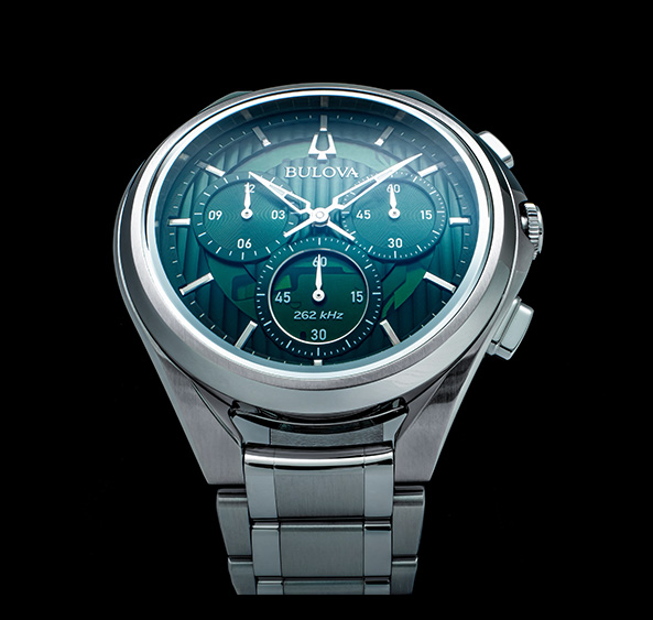 ブローバ クロノグラフ カーブ スポーツ ステンレス クオーツ腕時計 Feature of CURV｜FEATURE｜BULOVA（ブローバ）ジャパン公式サイト