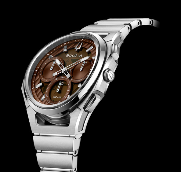 ブローバ クロノグラフ カーブ スポーツ ステンレス クオーツ腕時計 Feature of CURV｜FEATURE｜BULOVA（ブローバ）ジャパン公式サイト