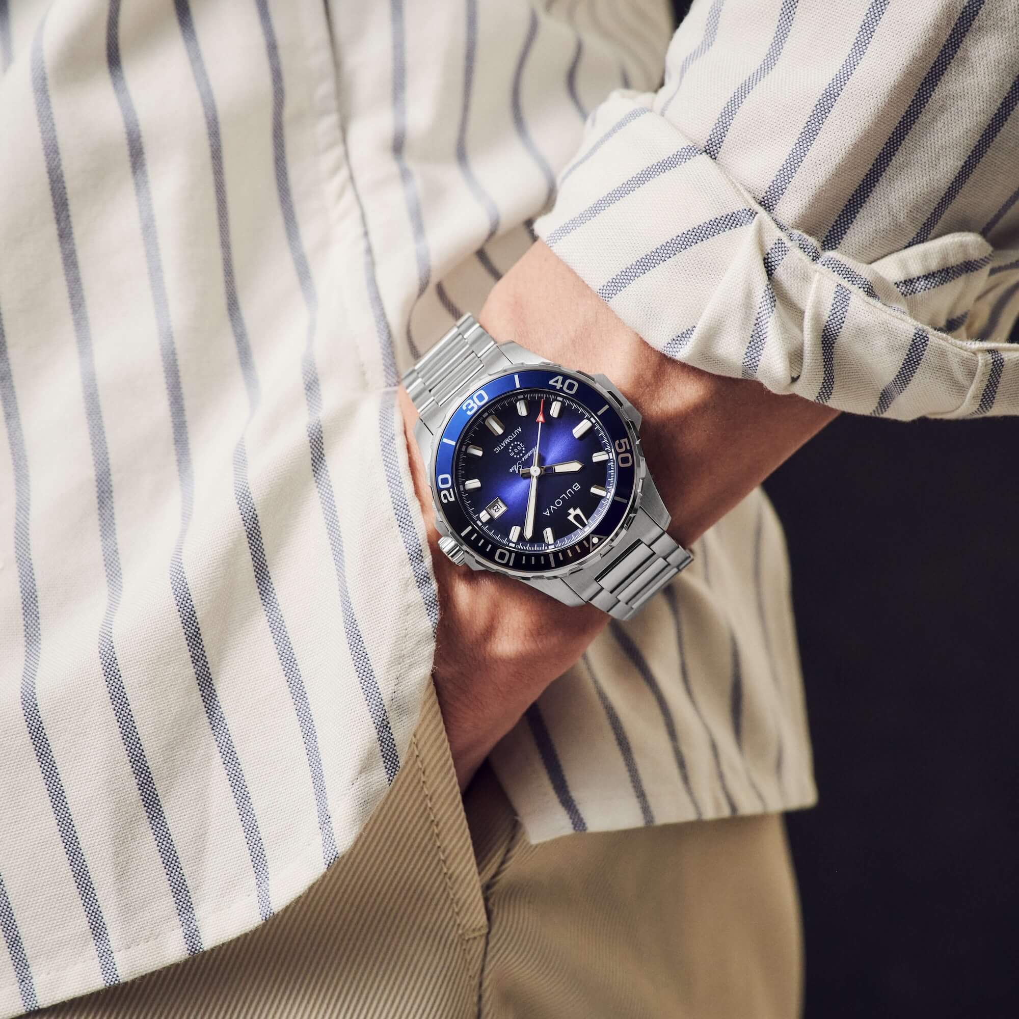 マリンスター 98B466 | BULOVA（ブローバ）ジャパン公式サイト